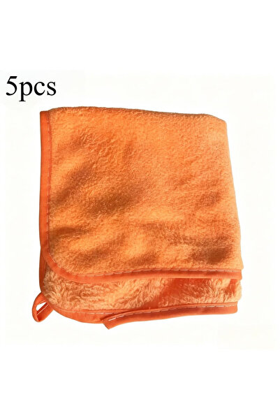 Choice14 5pcs 30X30cm Orange 1/2/3/6/10pcs 30X60cm Microfiber Car Cleaning To...