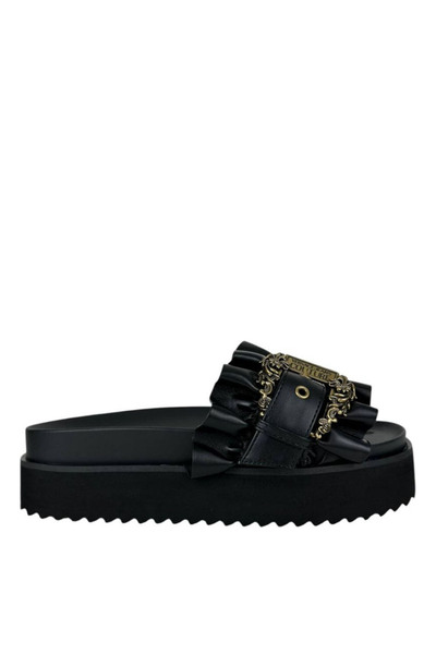 VERSACE JEANS COUTURE 78VA3SM5 Siyah Kadın Terlik