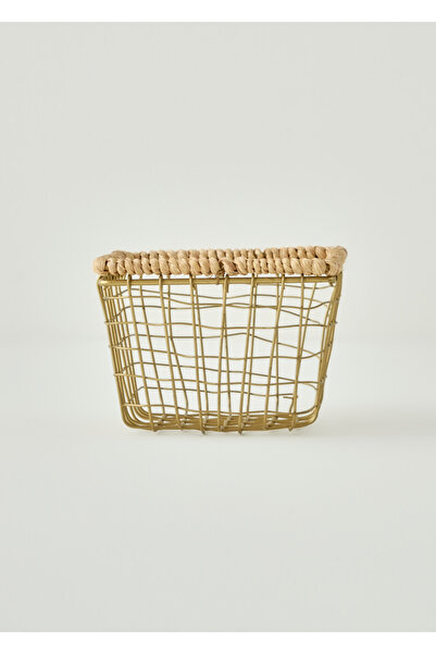 Bella Maison Fern Rectangular Basket Natural (14X9,5X8 cm)