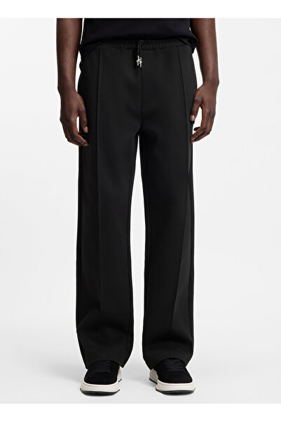 HUGO Siyah Erkek Relaxed Sweatpant 50553432_Dineto