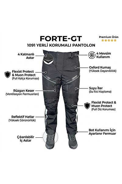 Forte GT 1091 Protected Pants