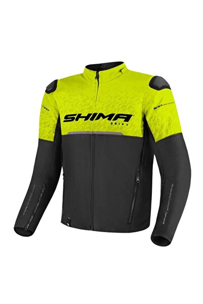 SHIMA Drift Korumalı Motosiklet Montu Sarı