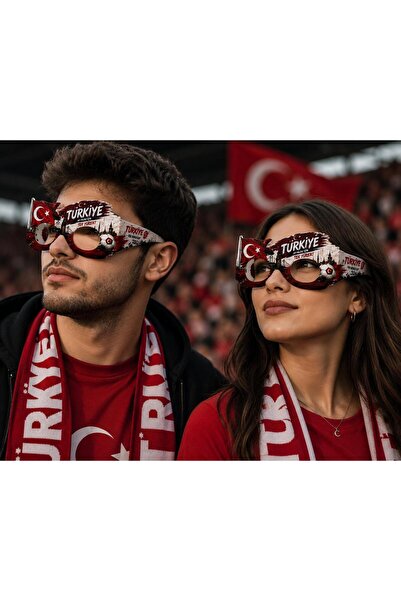 YEAP OFFICE 24 Farklı Tasarım Dünya Kupası Parti Gözlüğü - Türkiye Futbol Tar...