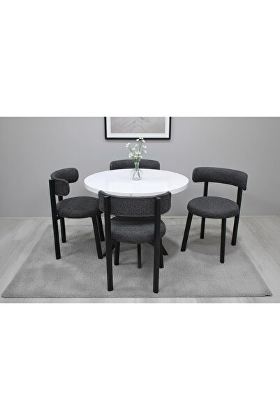 ROYALİSA TABLE CHAİR ROYALİSA NOVA 4 KİŞİLİK MUTFAK MASA SANDALYE TAKIMI