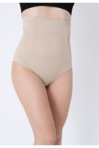 Serena Women's high waist shaping corset - beige