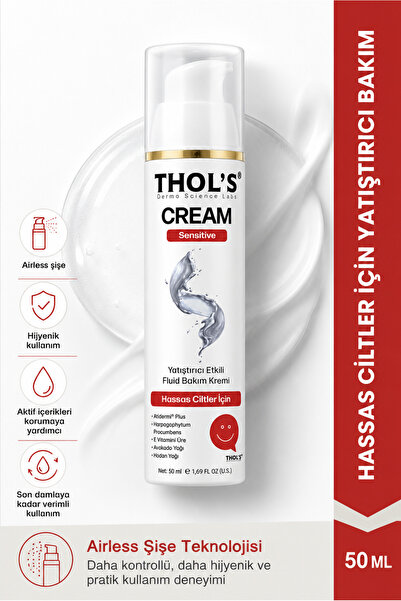 THOLS TB23 THOL'S CREAM SENSITIVE Atopiye Eğilimli Ciltler İçin Yatıştırıcı B...