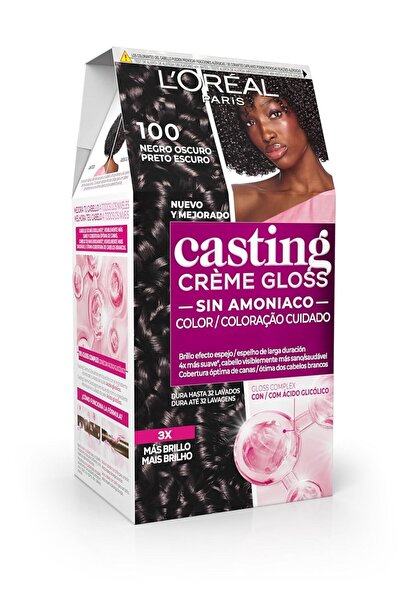L'Oreal Paris L'Oréal Casting Creme Gloss No100 Siyah 48ml