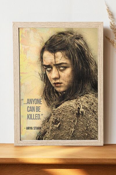Luna Marissa Arya Stark Got Poster - Αφίσα τηλεοπτικής ταινίας από γυαλιστερό...