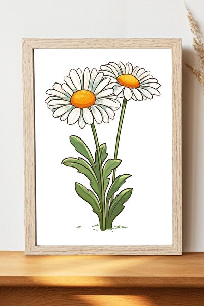 Luna Marissa Αφίσα Daisy - Αφίσα τοίχου από γυαλιστερό χαρτί χωρίς πλαίσιο