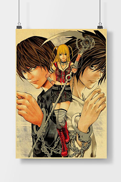 Luna Marissa Death Note Anime  Poster Çerçevesiz Duvar Posteri