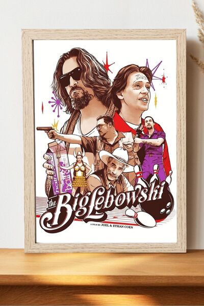 Luna Marissa Αφίσα The Big Lebowski - Αφίσα τηλεοπτικής ταινίας από χοντρό χα...