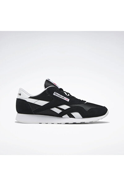 Reebok 100009273 Classıc Nylon Erkek Yürüyüş Ayakkabısı Siyah Beyaz