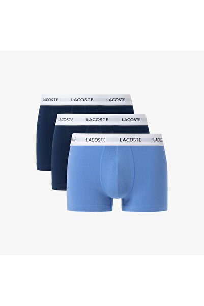Lacoste عبوة من 3 سراويل داخلية قطن مطاطية - 5H5150-00-2IY