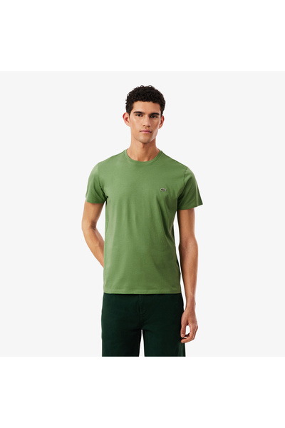 Lacoste تيشيرت قطني من نوع بيما - TH6709-00-02M