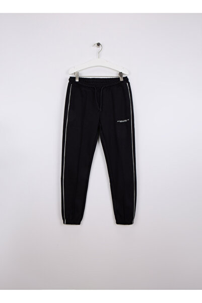 Jack & Jones Siyah Erkek Çocuk Baskılı Sweatpant 12279645