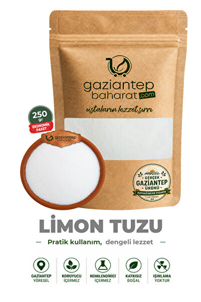 Gaziantep Baharat Limon Tuzu Öğütülmüş 250 gr