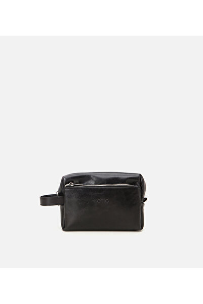 Hotiç Men's Leather Black Handbag