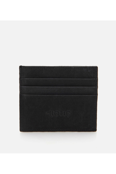 Hotiç Genuine Leather Men's Black Wallet