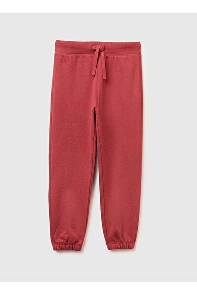 Benetton United Colors of Bordo Erkek Çocuk Nakışlı Sweatpant 3EB5CF05L