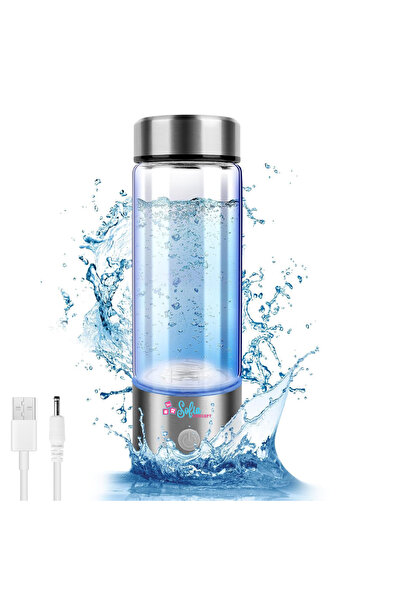 Sofia Concept ® Sticlă generatoare de apă hidrogenată/ionizată, 10 W, 420 ml,...