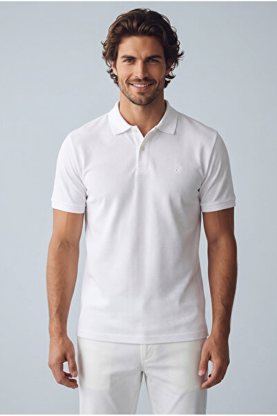 Jack & Jones Jack Jones Austin Regular Fit Polo Collar Men's T-Shirt 12268130