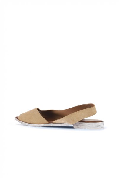 Bueno Shoes Taba Light Alf Suede Women's Flat Sandals 01Wa3013