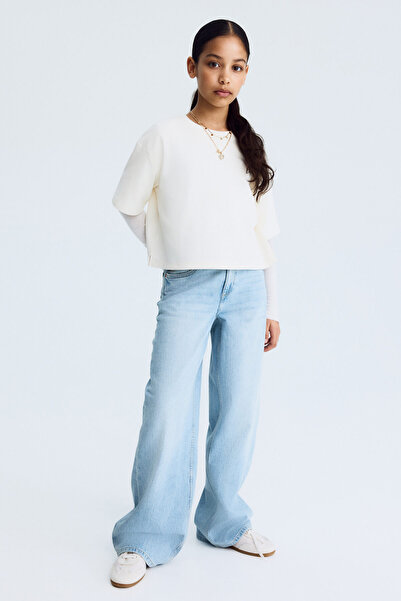H&M Wide Leg Jeans
