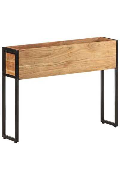 Concept Jardinieră, 90 x 20 x 68 cm, lemn masiv de acacia