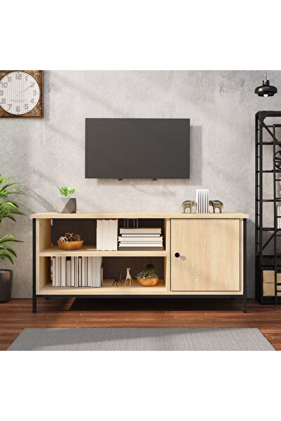 Concept Comodă TV, stejar sonoma, 100x40x45 cm, lemn prelucrat
