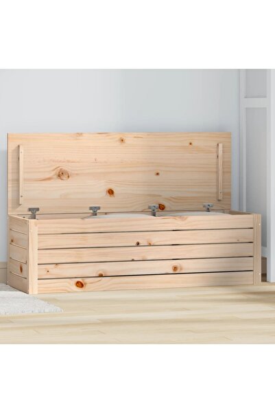 Concept Cutie de depozitare, 109x36,5x33 cm, lemn masiv de pin