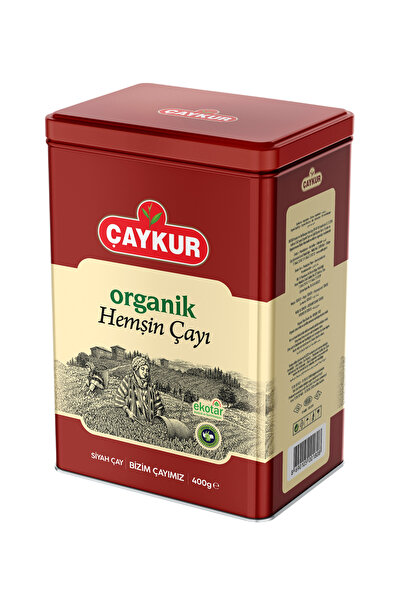 Çaykur Organik Hemşin Çayı (Teneke Kutu) 400 gr.