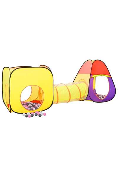 Concept Cort de joacă pentru copii 250 bile, multicolor, 255x80x100 cm