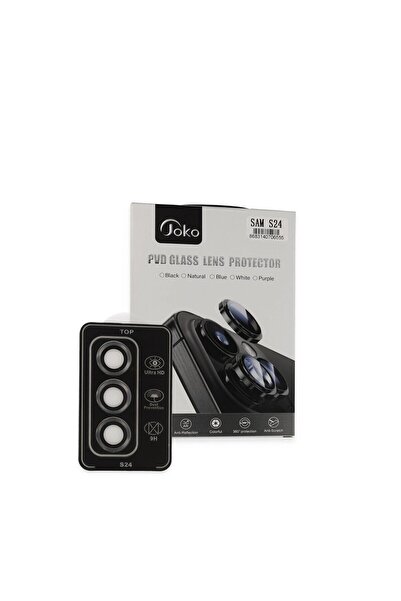 ALVERA COLLECTION Joko Samsung Galaxy S24 Pvd Metal Camera Lens - Titan Gray
