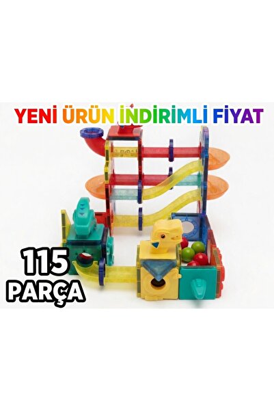 Zumrut TOYZ Montessori Eğitici Oyuncak STEAM öĞRETİCİ Manyetik Yapı Blokları ...