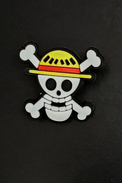 Apptakı Anime Korsan One Piece Bileklik Terlik Süsü Charm Terlik Aksesuarı - ...