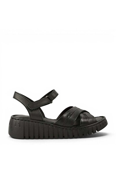 Anna Viotti Sandale casual, femei, ANNA VIOTTI, D56-05, negru, piele 37