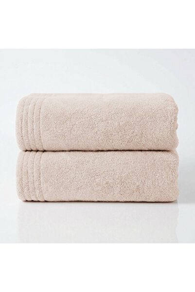 Donetella Pack of 2 Hand Towels 50x90 cm – 330 GSM Microfiber, Soft, Absorben...