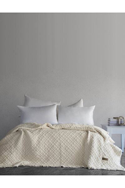 Dantela Cedric Filled Washable 100% Cotton Double Bedspread & Pike 230X240 cm...