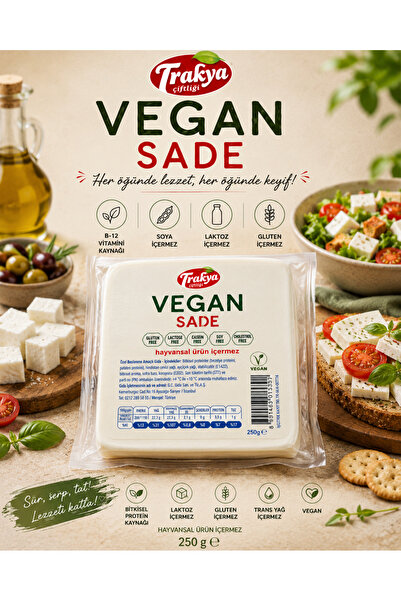 Trakya Çiftliği VEGAN SADE PEYNİR 250 GR