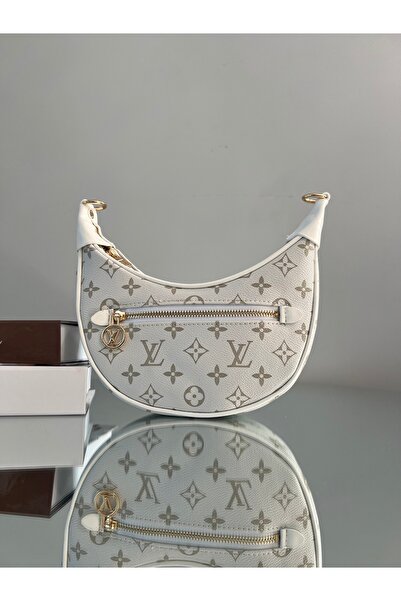 MODİVA MİX Women's Stylish Hand and Shoulder Bag with Gold Detailed Chain Str...