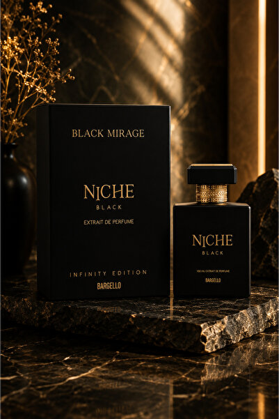 Bargello NICHE INFINITY BLACK MIRAGE UNISEX EXTRAIT DE PERFUME 100 ml