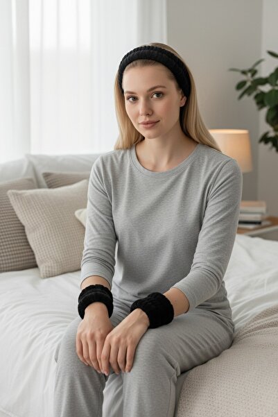 KANİNCHEN Σετ Super Soft Spa 2 - Βραχιόλι πλυσίματος προσώπου και ελαστικό κε...