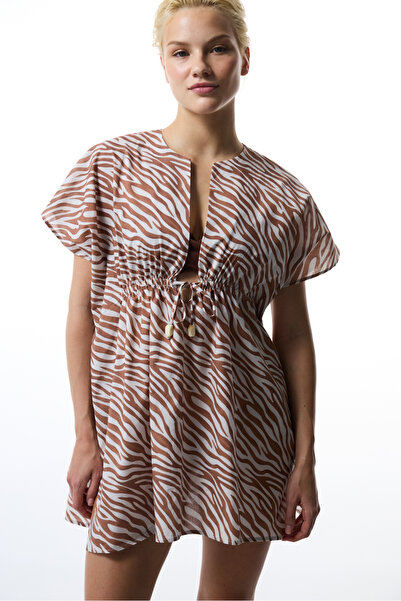 Penti Gale Mehrfarbiger Kaftan