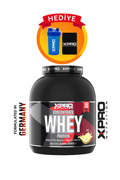 Xpro Nutrition Whey Protein Tozu 2016gr Muz Aromalı