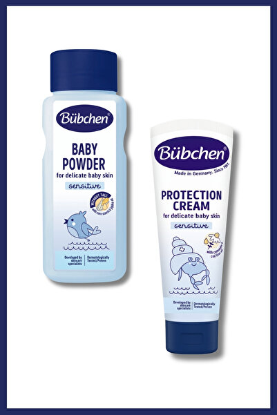 Bübchen Bez Bakım Set( Pişik önleyici krem + pudra)