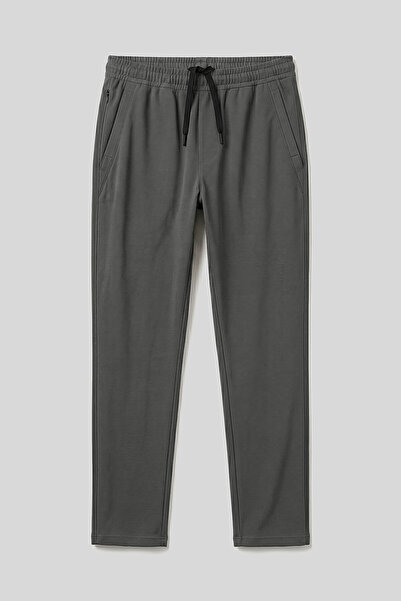 TOMMY LIFE Khaki Standard Fit Flexible Breathable Men's Sweatpants - 82197