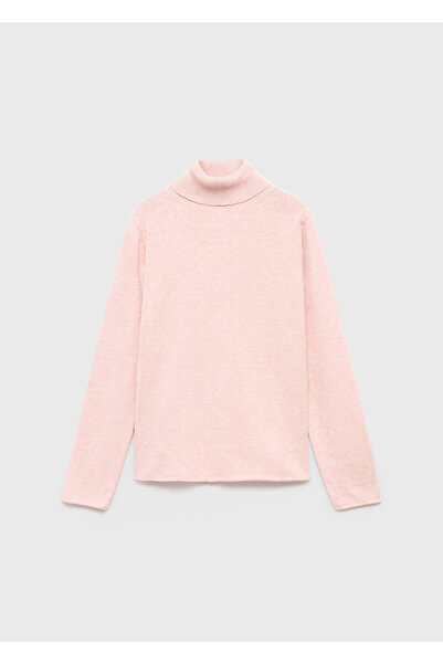 MANGO Kids Pulover tricotat cu gât rotic