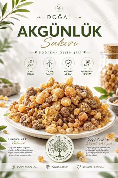 Aktarzane Akgünlük Günlük Sakızı Sığla Ağacı Sakızı 100gr