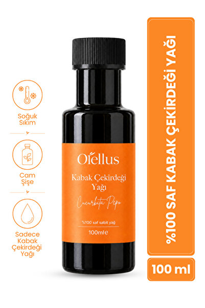 Orellus Kabak Çekirdeği Yağı %100 Soğuk Press 100 ml