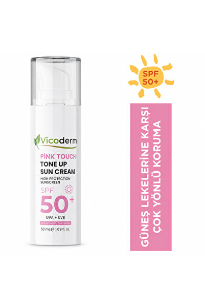 vicoderm Tone Equalizing Illuminating Sunscreen 50ml Pink Block Tone